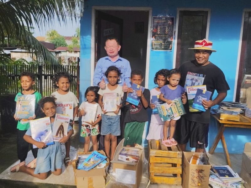 KSP Kopdit Pintu Air menunjukkan kepedulian nyata terhadap dunia literasi.