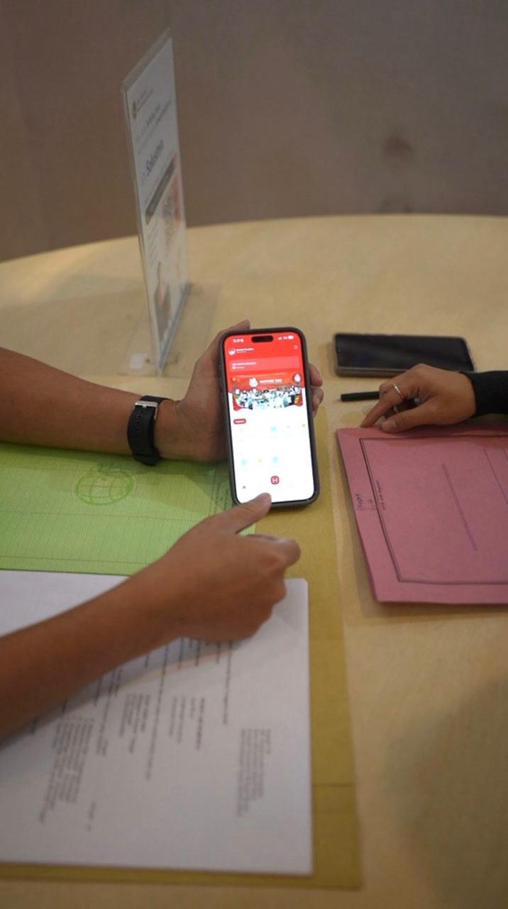 Aplikasi Sentuh Tanahku. 