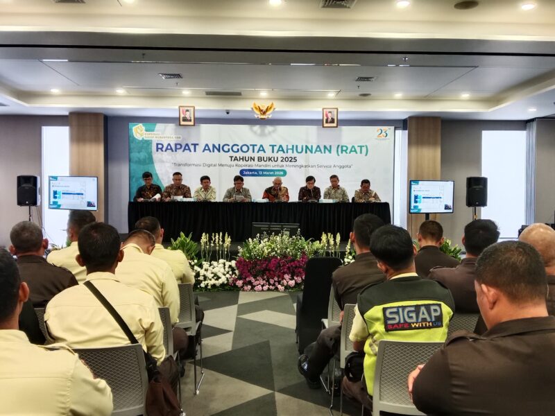 Rapat Anggota Tahunan Koperasi Sigap Nusantara. Foto: Ratih/PeluangNews