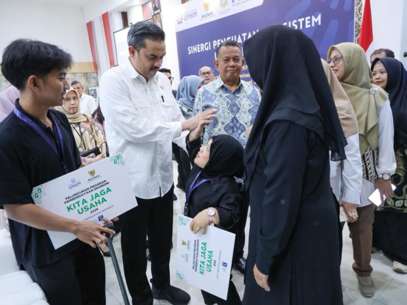 Menteri UMKM Dorong Pemulihan Usaha Difabel dan Perempuan Korban Bencana di Sumut