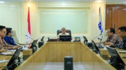 Sekretaris Jenderal Kementerian Ketenagakerjaan (Kemnaker), Cris Kuntadi menerima audiensi Pertamina Corporate University (PCU).