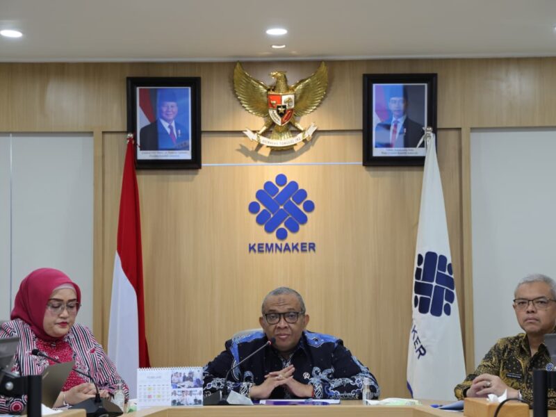 rapat koordinasi persiapan mudik pekerja 2026.