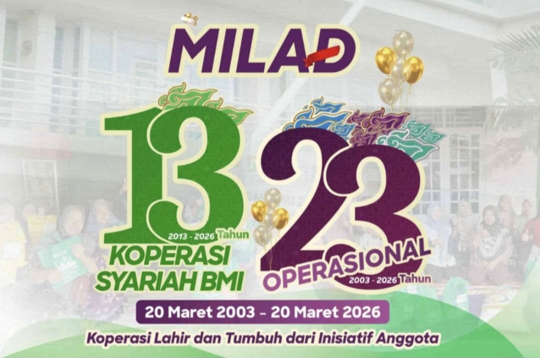 Milad ke-13 Kopsyah BMI: Dari Anggota, Tumbuh Kuat Jadi Pilar Ekonomi Umat
