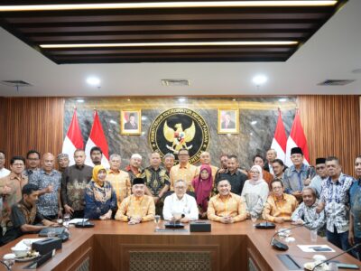 Inkoppas bersilaturahmi dengan Menko Bidang Pangan Zulkifli Hasan. Foto: Gema/Peluang