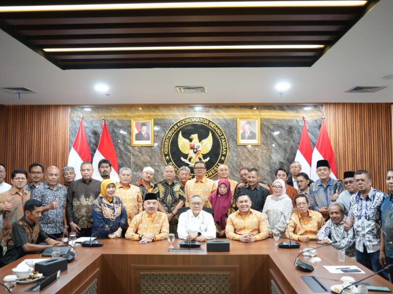 Inkoppas bersilaturahmi dengan Menko Bidang Pangan Zulkifli Hasan. Foto: Gema/Peluang