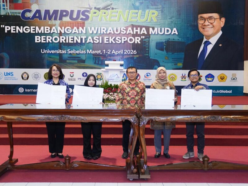 Program Campuspreneur sebagai langkah mendorong mahasiswa menjadi wirausaha muda yang mampu menciptakan lapangan kerja sejak masih duduk di bangku kuliah.