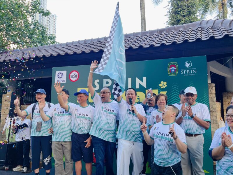 POGI juga menggelar SPRIN Fun Walk yang tidak hanya mendorong gaya hidup sehat, tetapi juga menjadi sarana kampanye kesadaran publik terhadap pentingnya kesehatan perempuan.