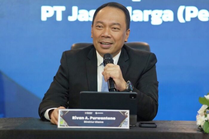 Direktur Utama Jasa Marga, Rivan A. Purwantono. Direktur Utama Jasa Marga, Rivan A. Purwantono.