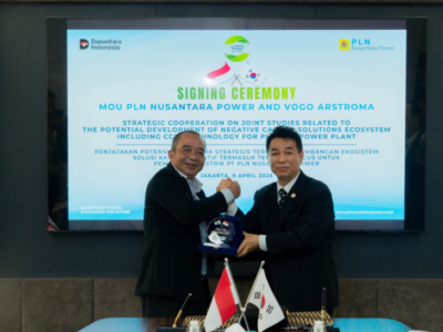 PLN Nusantara Power Gandeng VOGO-ARSTROMA, Buka Peluang Industri Karbon dan Energi Bersih