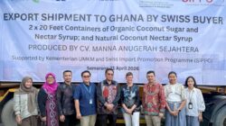 Kementerian UMKM-SIPPO Lepas Ekspor 24 Ton Gula Kelapa ke Ghana