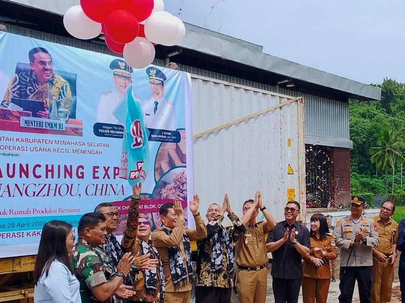 Ekspor Sabut Kelapa Minahasa Selatan ke China Dorong Hilirisasi UMKM