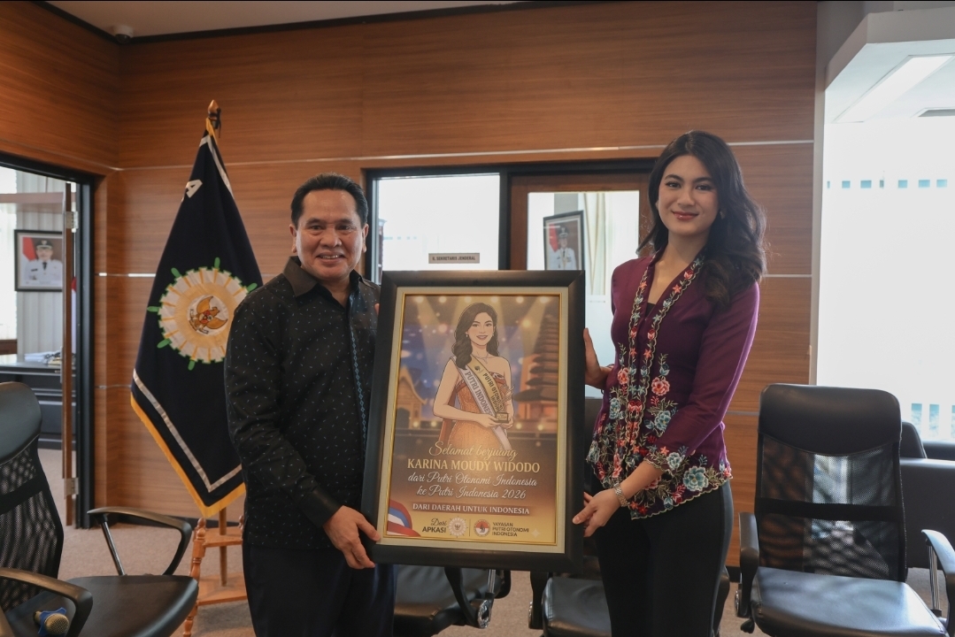 Kembali ke Akar, Karina Moudy Memohon Restu Apkasi Menuju Panggung Putri Indonesia 2026