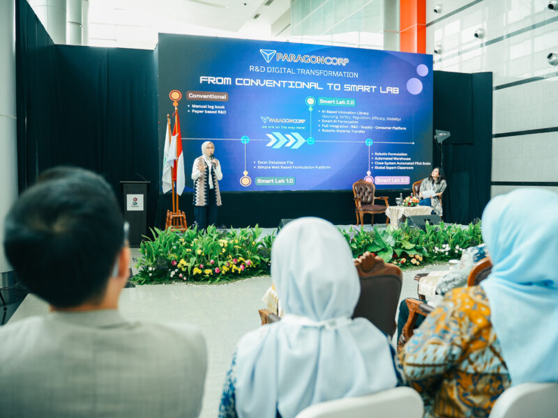 ParagonCorp hadir di forum Indonesia Cosmetic Ingredients (ICI) 2026. Foto: ParagonCorp