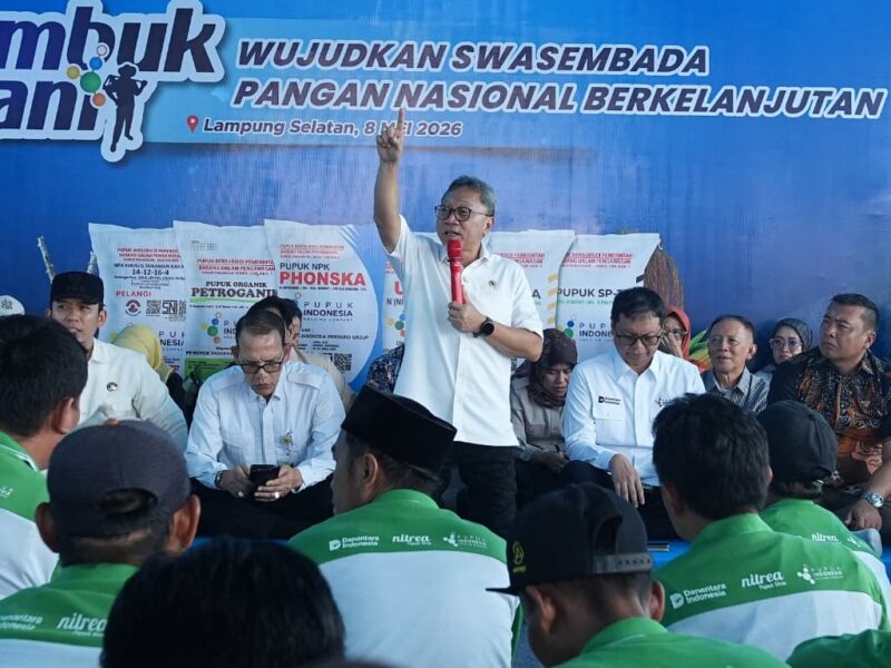 Menko Pangan Zulkifli Hasan. Foto: Dok. Kemenko Pangan