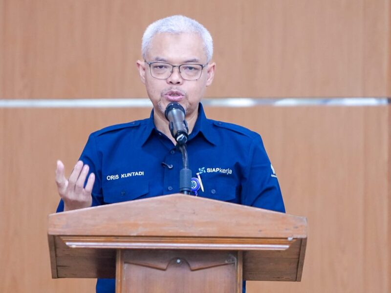 Sekretaris Jenderal Kementerian Ketenagakerjaan, Cris Kuntadi.