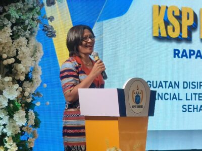 Theresia Angelina Bala Resmi Pimpin KSP Kopdit Obor Mas Periode 2026–2029