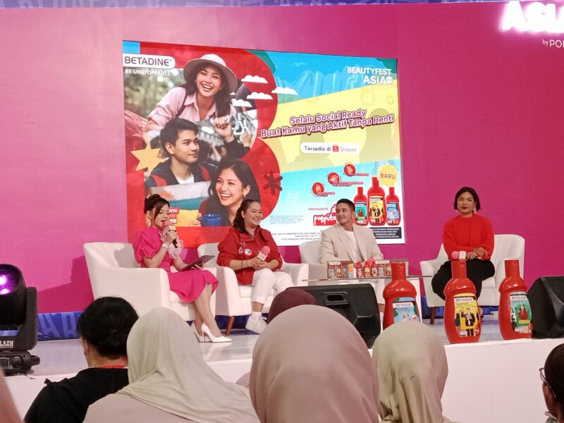 Kampanye edukasi “Social-Ready Hygiene” yang digelar Betadine di Jakarta, Sabtu (30/5/2026). Foto: Ratih/PeluangNews
