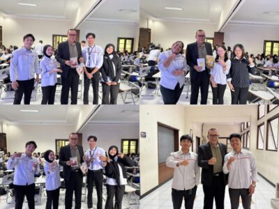 Kambara bersama mahasiswa IPB University. Foto: Humas