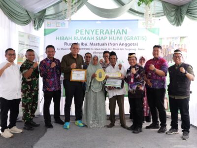 Camat Mauk Apresiasi Kopsyah BMI atas Konsistensi Program Rumah Layak Huni bagi Warga Prasejahtera