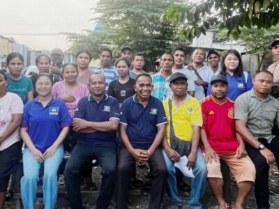 Pintu Air Sosialisasikan Poljak TB 2026 dan Proteksi BPJS Ketenagakerjaan di Sidoarjo