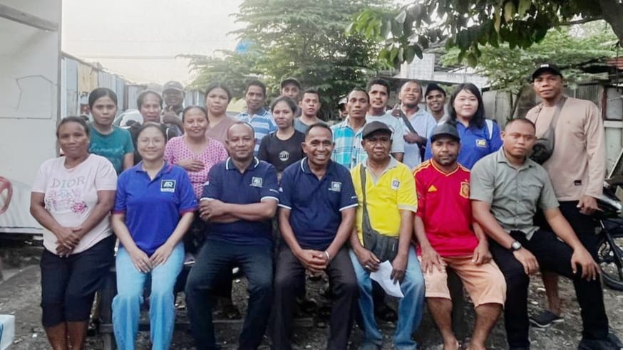 Pintu Air Sosialisasikan Poljak TB 2026 dan Proteksi BPJS Ketenagakerjaan di Sidoarjo