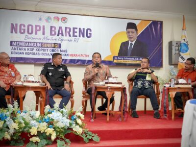 Menkop Ferry Percaya Obor Mas Bisa Jadi Model Koperasi Nasional