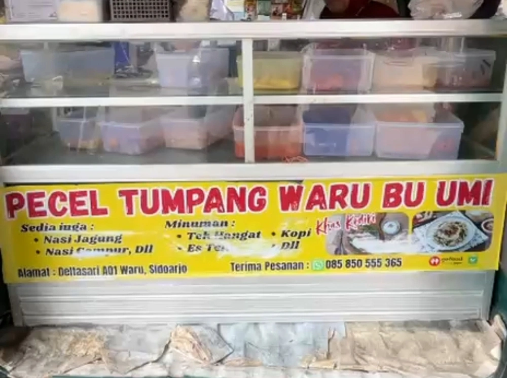 Aroma Pecel Tumpang Sidoarjo, Jalan Umi Yati Tumbuh Bersama Pintu Air