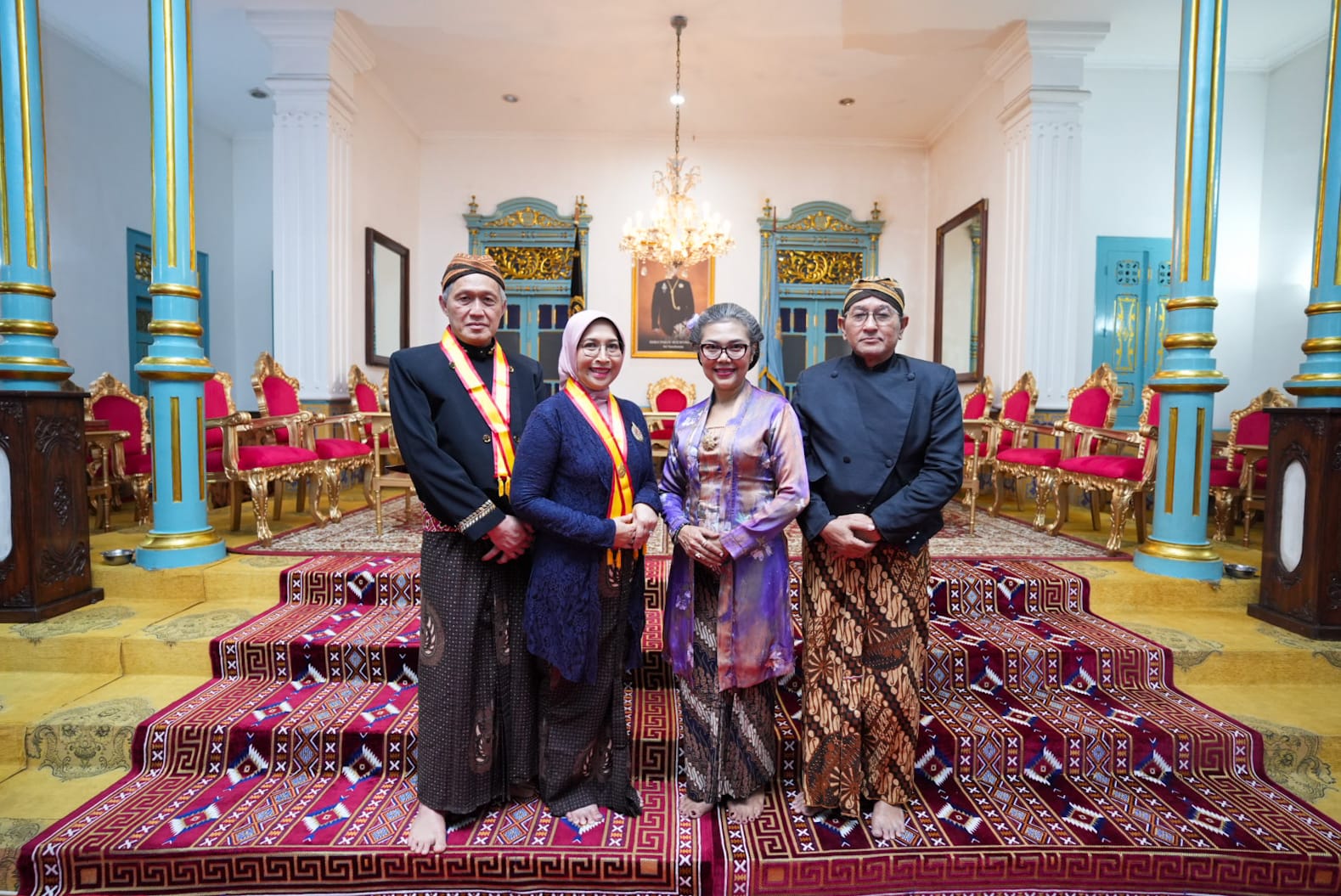 Ketua Umum Kadin DKI Diana Dewi Raih Gelar Bangsawan KMT dari Keraton Surakarta