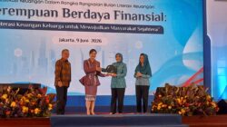 Edukasi keuangan bertajuk “Perempuan Berdaya Finansial: Literasi Keuangan Keluarga untuk Mewujudkan Masyarakat Sejahtera” yang menjadi bagian dari rangkaian Bulan Literasi Keuangan (BLK) 2026. Foto: Ratih/peluangnews