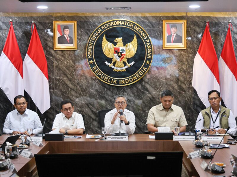 Rapat Koordinasi Pangan. Foto: humas