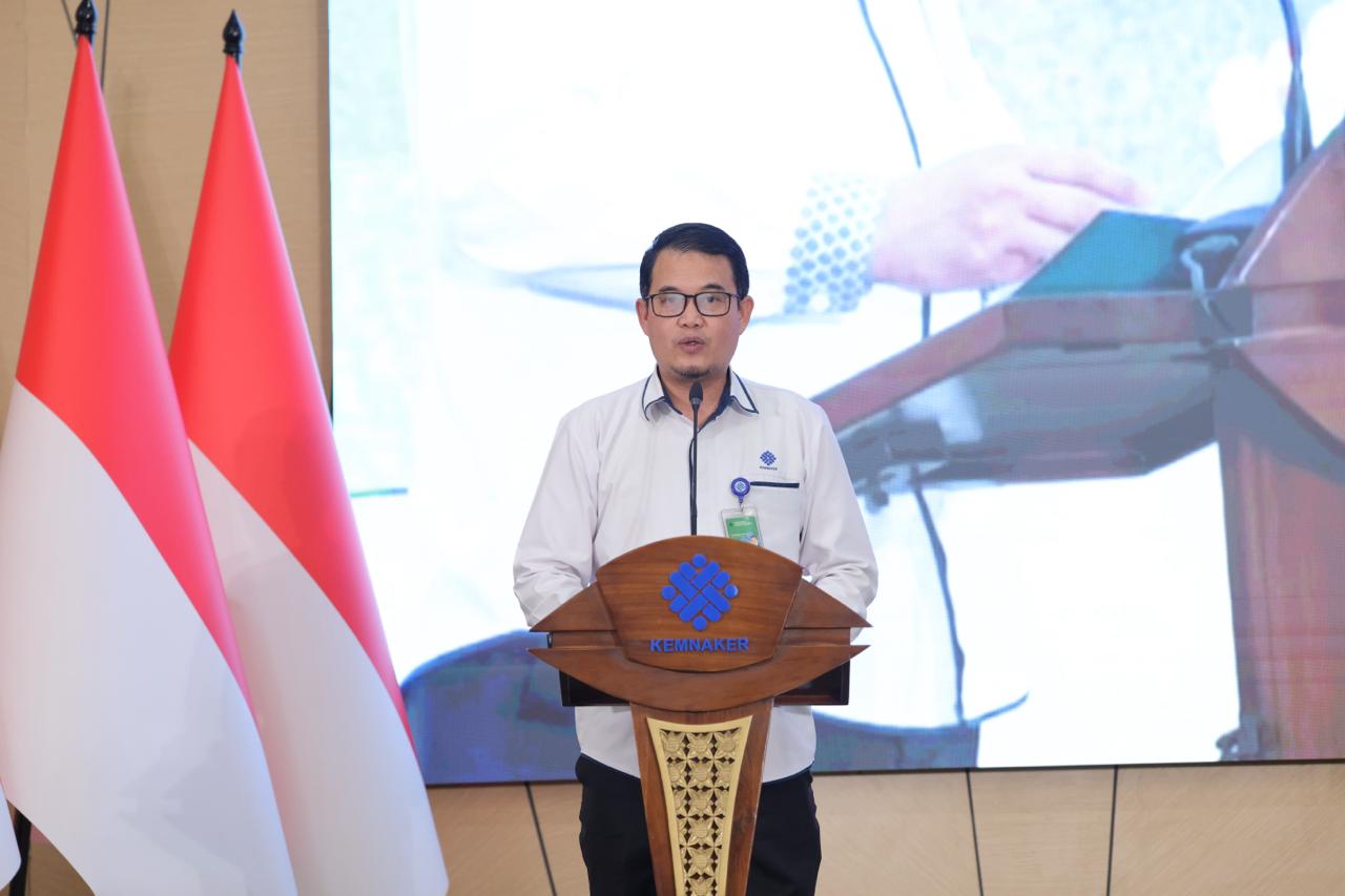 Direktur Jenderal Pembinaan Pelatihan Vokasi dan Produktivitas (Binalavotas) Kemnaker, Darmawansyah.