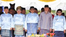 Afriansyah saat menghadiri Festival Minangkabau 2026 di Istano Basa Pagaruyung, Kabupaten Tanah Datar, Sumatera Barat. Foto: humas
