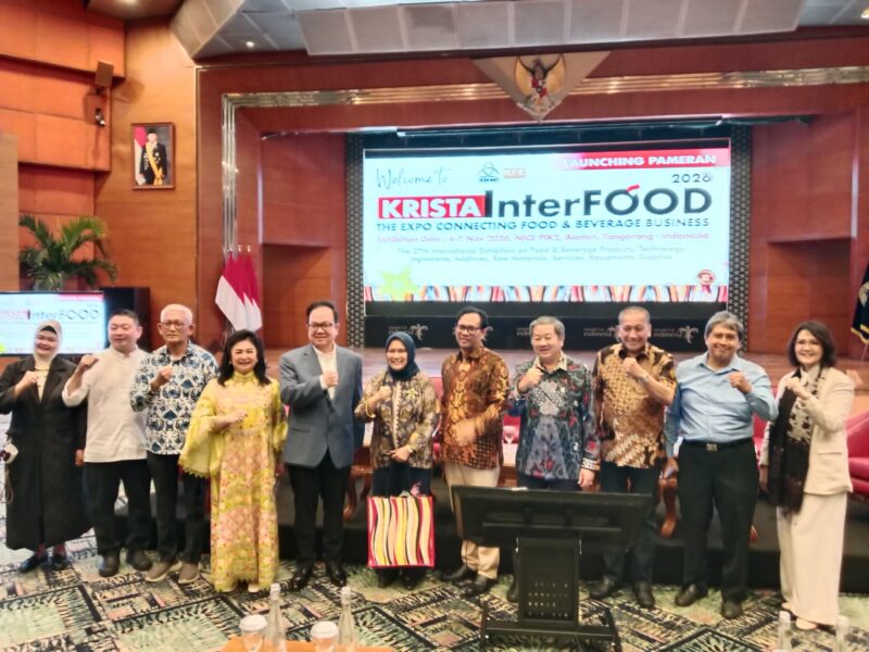 Launching KRISTAInterfood Exhibition 2026. Foto: Ratih/peluangnews