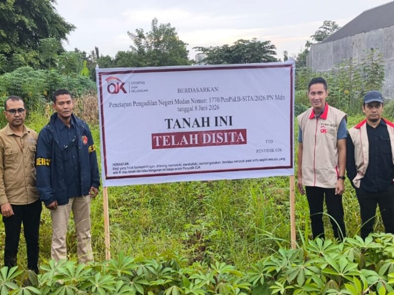 OJK menyita dan mengamankan 41 aset yang diduga terkait dengan tindak pidana perbankan syariah pada PT Bank Pembiayaan Rakyat Syariah (BPRS) GP di Kota Medan, Sumatera Utara.