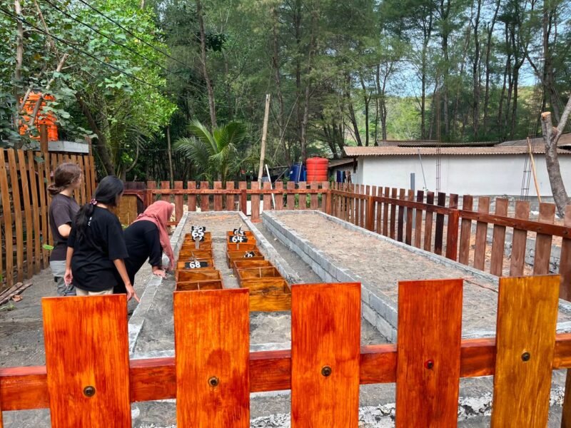 PLN Nusantara Power UP Brantas mendukung upaya konservasi penyu  yang dilakukan oleh Kelompok Konservasi Penyu Segoro Lestari. Foto: Humas