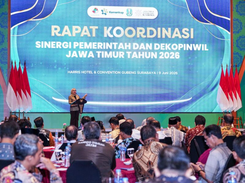 Wamenkop Minta DEKOPINWIL Jatim Jadi Garda Pengawal Koperasi Merah Putih