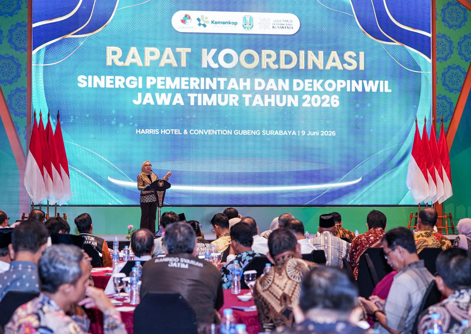 Wamenkop Minta DEKOPINWIL Jatim Jadi Garda Pengawal Koperasi Merah Putih