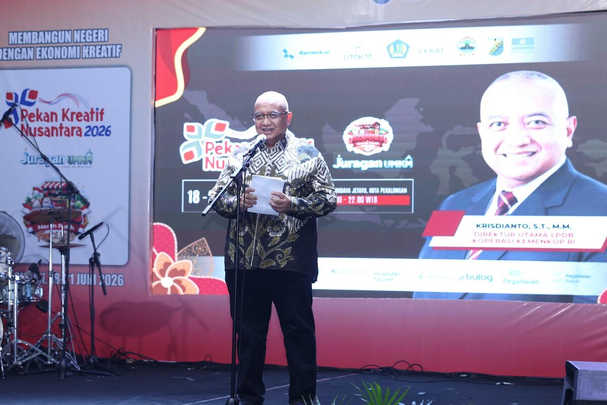 LPDB Koperasi Dorong UMKM dan KDKMP Naik Kelas di Pekan Kreatif Nusantara 2026
