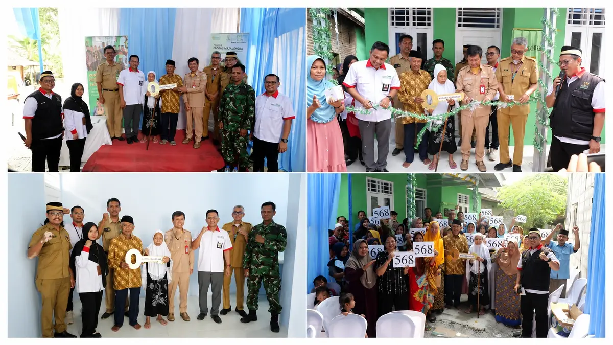 Koperasi BMI Serahkan Rumah Siap Huni ke-568 untuk Dhuafa di Tangerang, Tabungan Anggota Berbuah Berkah Sosial