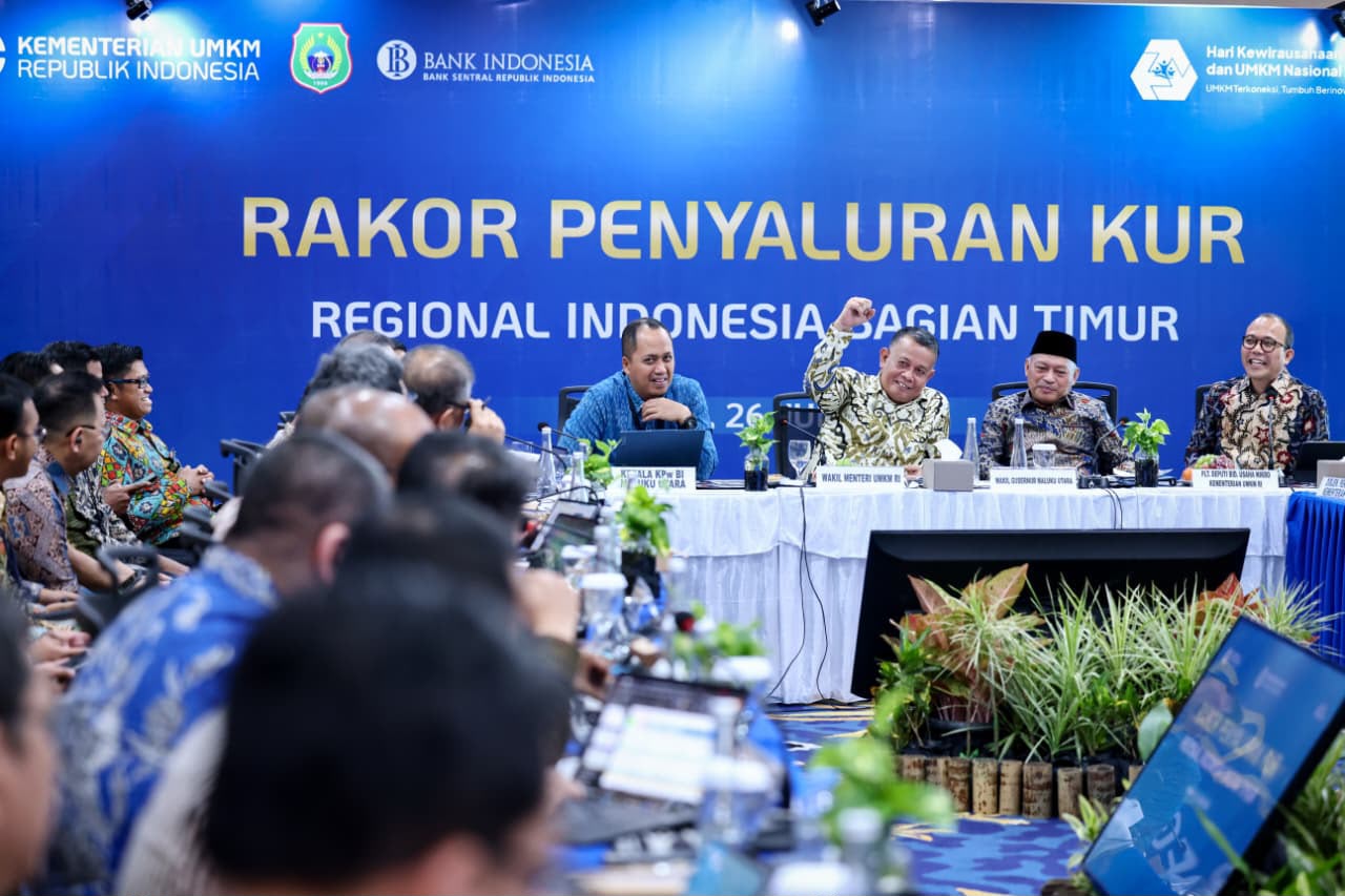 Wamen UMKM Genjot Penyaluran KUR di Indonesia Timur, Ajak Perbankan Perluas Akses Pembiayaan