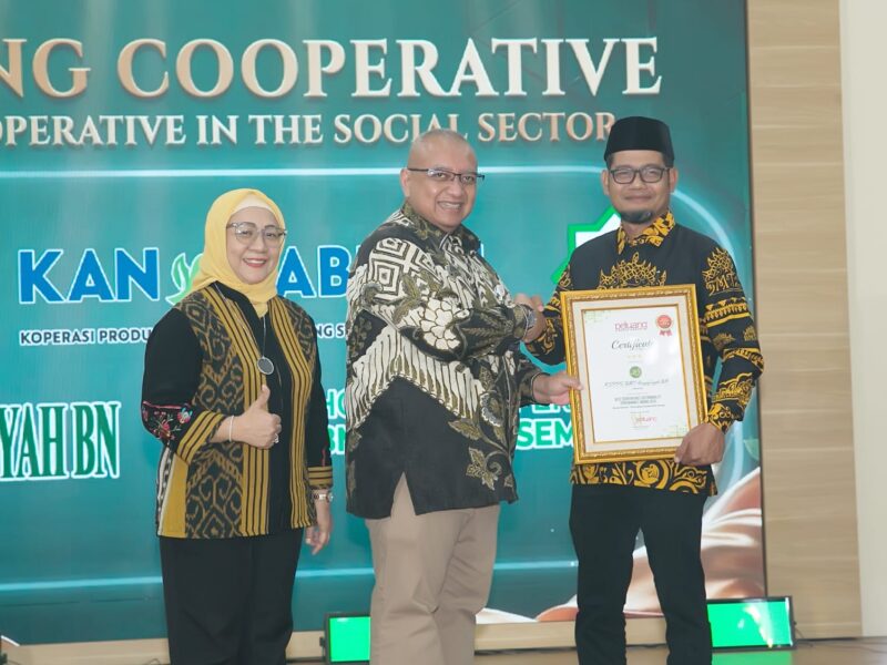 Komitmen Sosial Berbuah Prestasi, BMT Assyafiiyah BN Lampung Raih Best Cooperatives Sustainability Award 2026