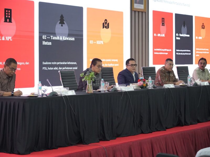 Kementerian ATR/BPN bersama Komisi II DPR RI berkomitmen terus menyempurnakan materi RUU sebelum memasuki tahapan pembahasan berikutnya.