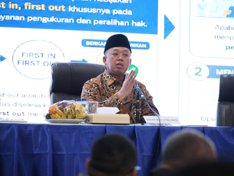 Menteri Nusron Tegaskan Transformasi ATR/BPN, Pelayanan Harus Cepat dan Transparan