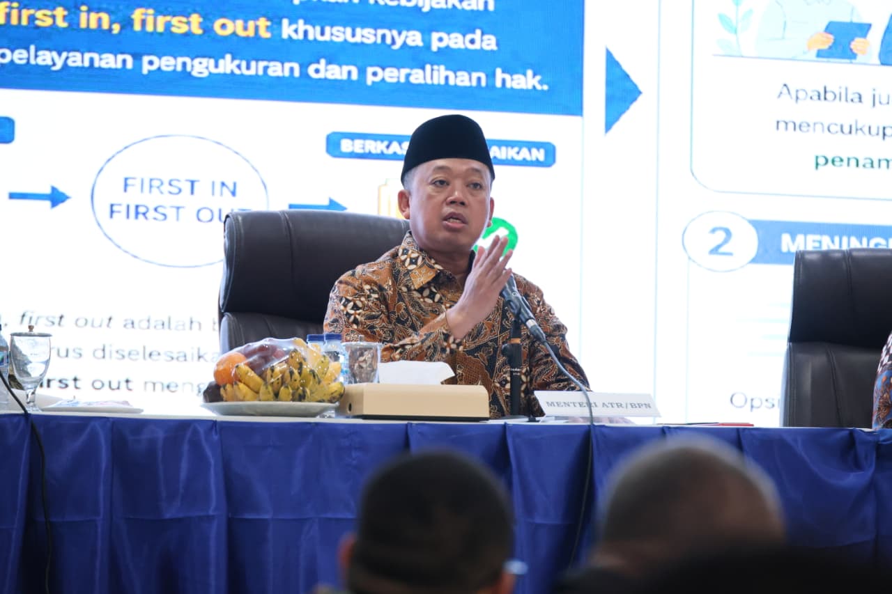 Menteri ATR/Kepala BPN Nusron Wahid.