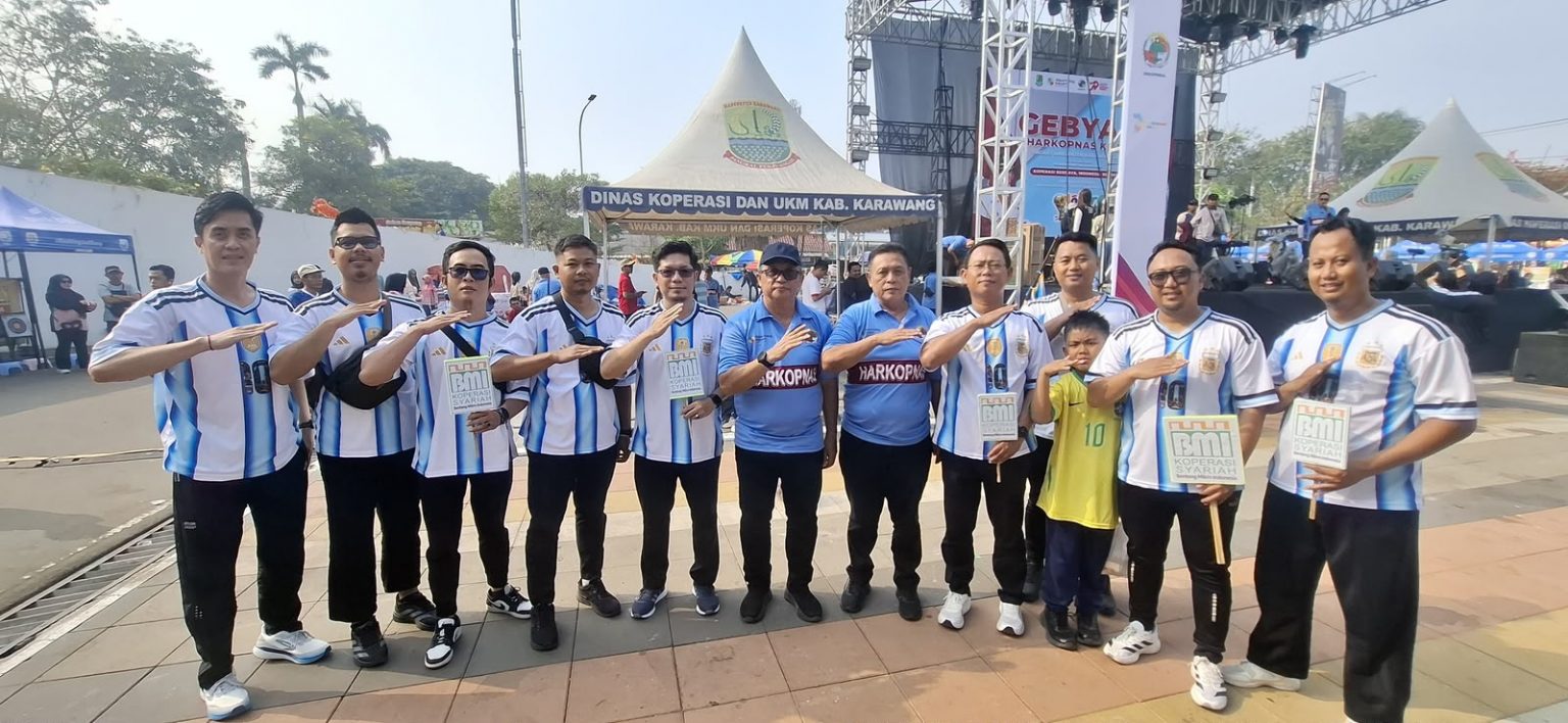 Koperasi BMI Group rayakan Harkopnas di Karawang.