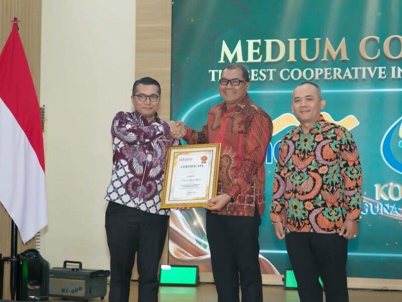 KSP Pegawai PT Bank Mandiri menerima penghargaan Best Cooperatives Sustainability Award 2026. Peluang