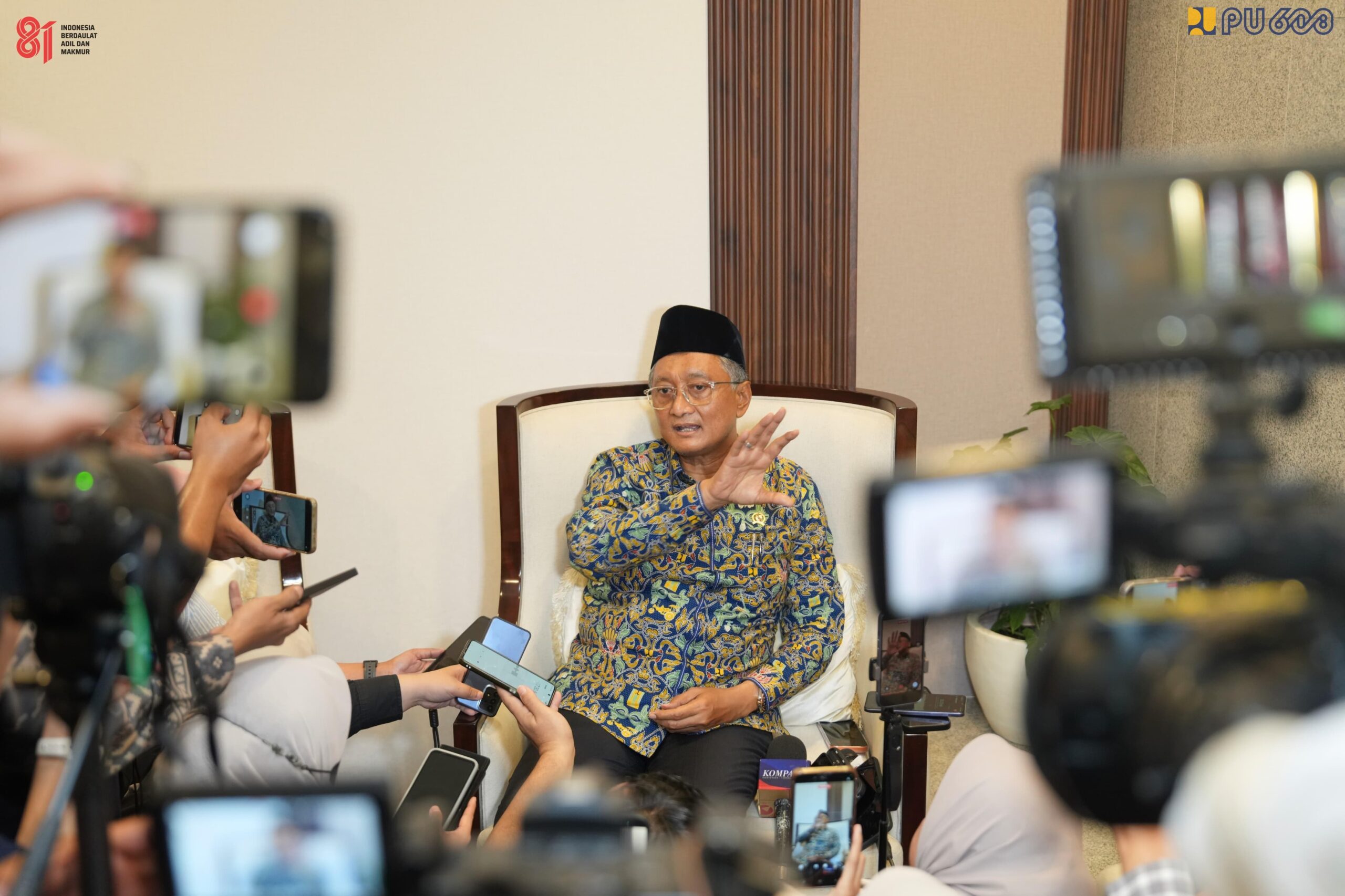 Menteri Pekerjaan Umum Dody Hanggodo.