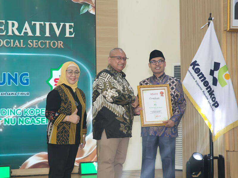 Presiden Direktur Holding Koperasi BMT NU Ngasem Group, H. Moh. Wahyudi. Foto: Peluang