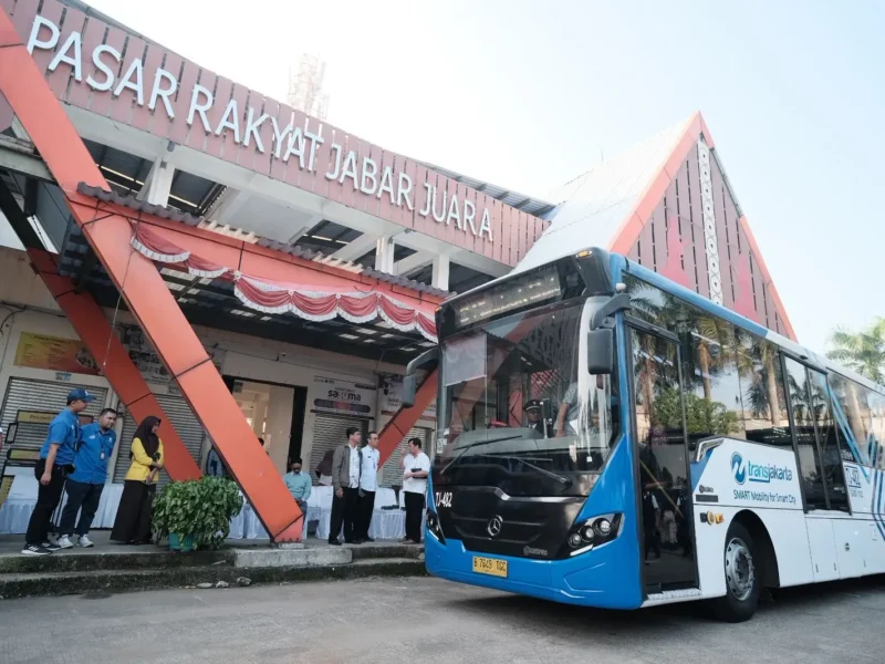 Transjakarta hadir di Depok. Foto: Diskominfo