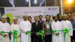 Penerbangan perdana SalamAir rute Muscat–Medan. Foto: humas